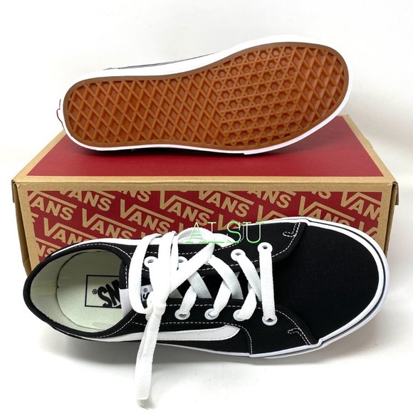 VANS Filmore Low Top Decon Canvas Black Men’s Size - Picture 2 of 9